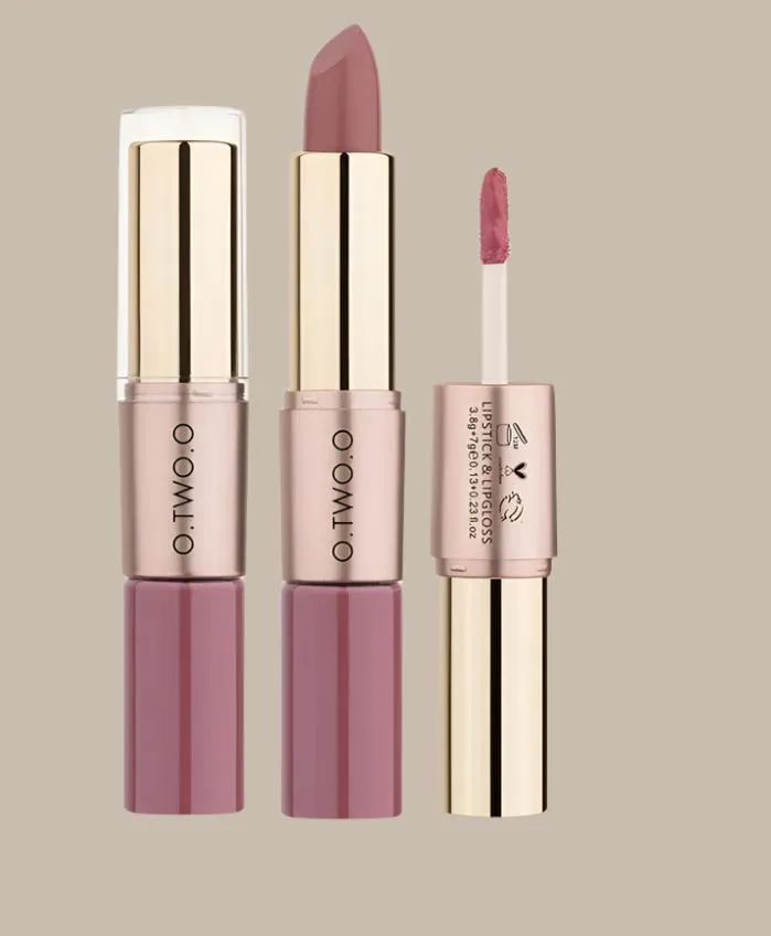 2 in 1 Matte Lipstick Lip Gloss