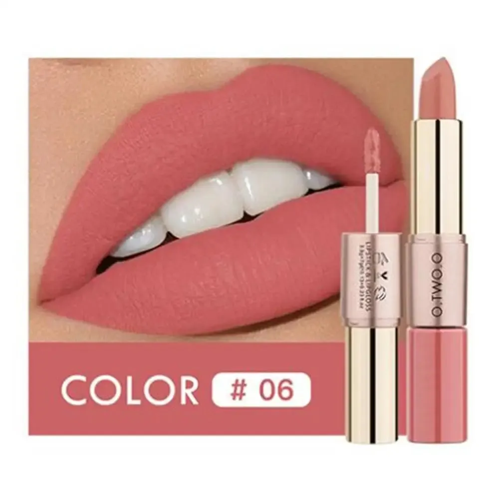 2 in 1 Matte Lipstick Lip Gloss