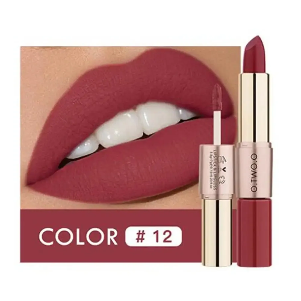 2 in 1 Matte Lipstick Lip Gloss