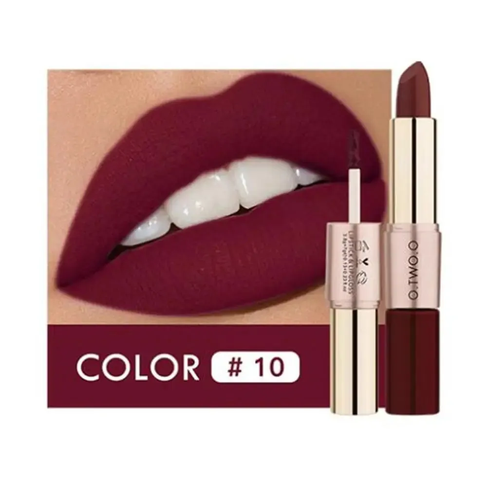 2 in 1 Matte Lipstick Lip Gloss