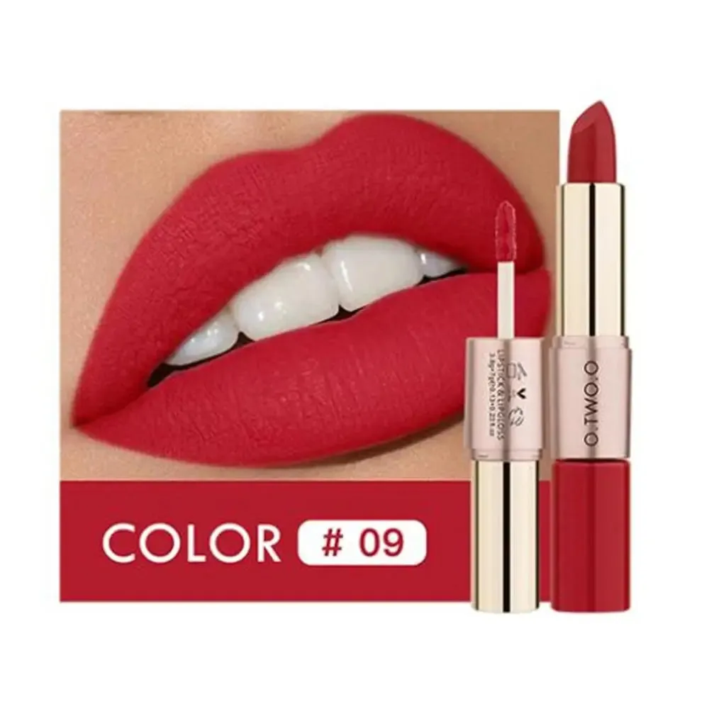 2 in 1 Matte Lipstick Lip Gloss