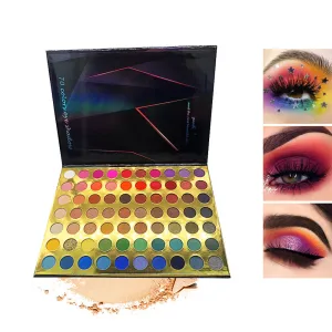 70 Color Eyeshadow Multicolor Eyeshadow Palette Matte Pearlescent Color