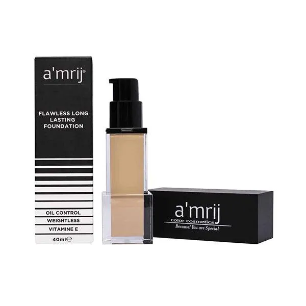 AMRIJ FLAWLESS LONG LASTING FOUNDATION #02