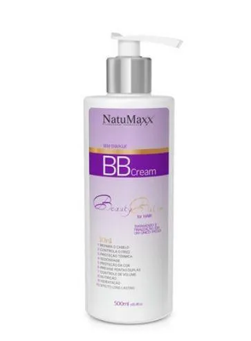 BB Cream Beauty Balm 10 in 1 Thermal Protection Hair Finisher 500ml - Natumaxx