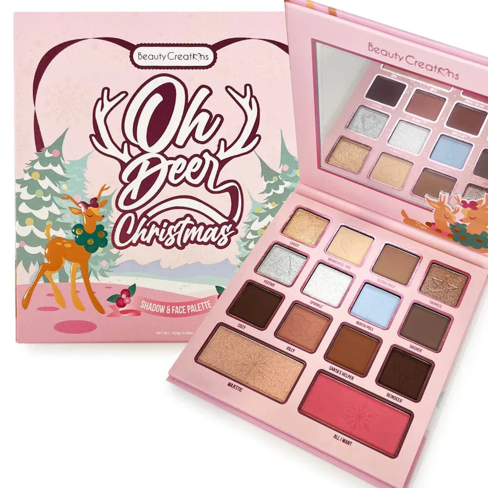 Beauty Creation - Reindeer Christmas Collection Shadow & Face Palette