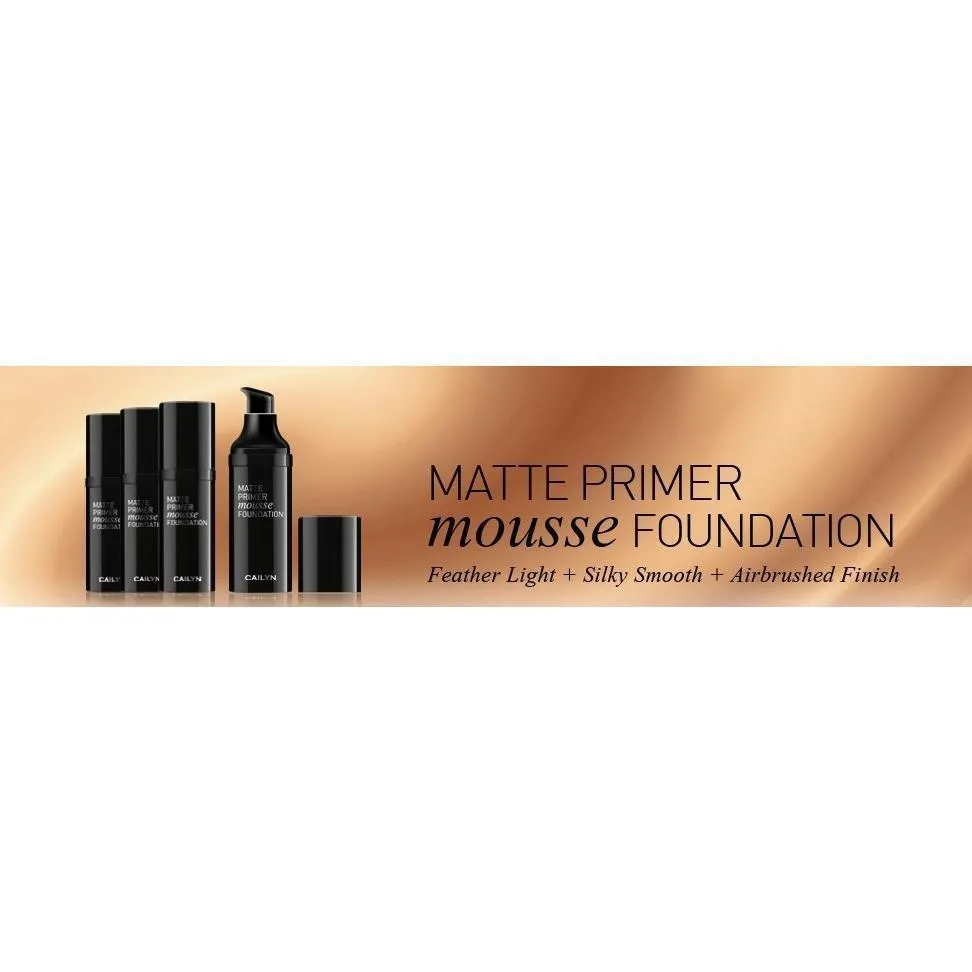 Cailyn Matte Primer Mousse Foundation - Charmeuse #03