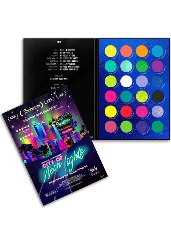 City of Neon Lights | EYESHADOW PALETTE