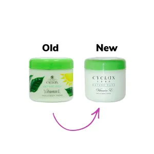 Cyclax Vitamin E Face & Body Cream (300ml) (A)