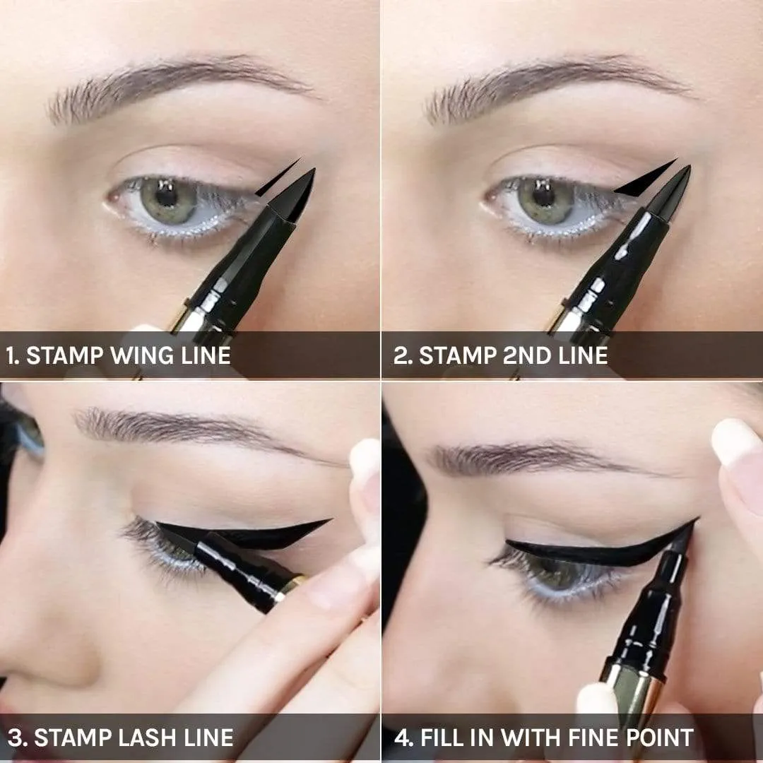 Extreme Volume Eyes 4D Eyeliner Stamp & Mascara