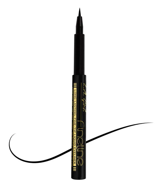 Fineline Liquid Eyeliner - Black (3 units)