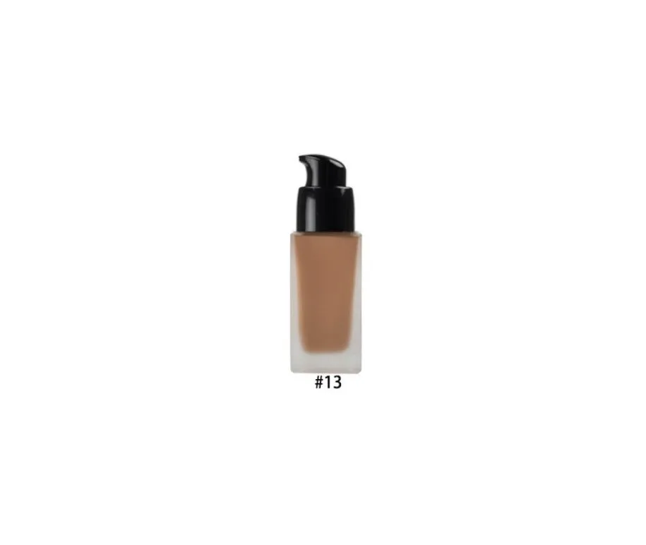 Full Coverage Liquid Foundation in 16 Shades w/SPF - MQO 12 pcs