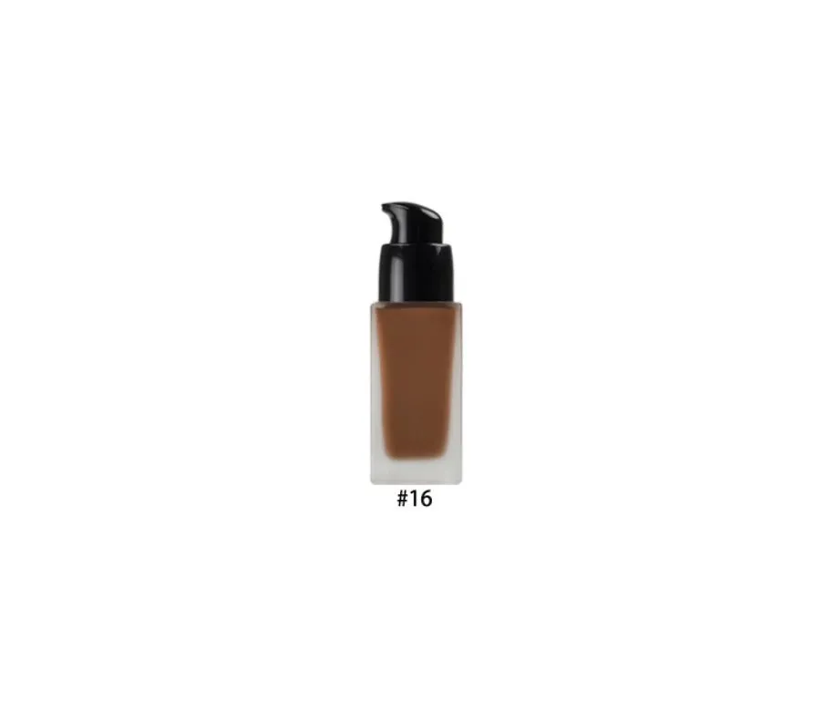 Full Coverage Liquid Foundation in 16 Shades w/SPF - MQO 12 pcs