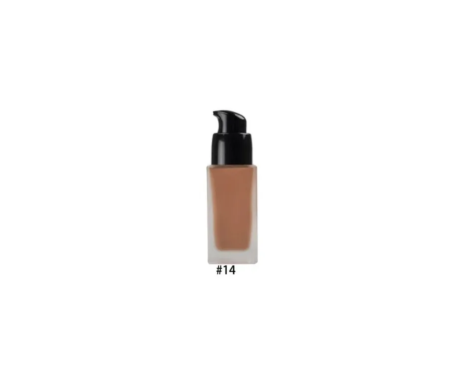 Full Coverage Liquid Foundation in 16 Shades w/SPF - MQO 12 pcs