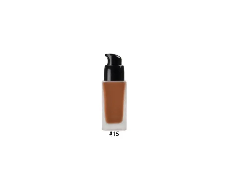 Full Coverage Liquid Foundation in 16 Shades w/SPF - MQO 12 pcs