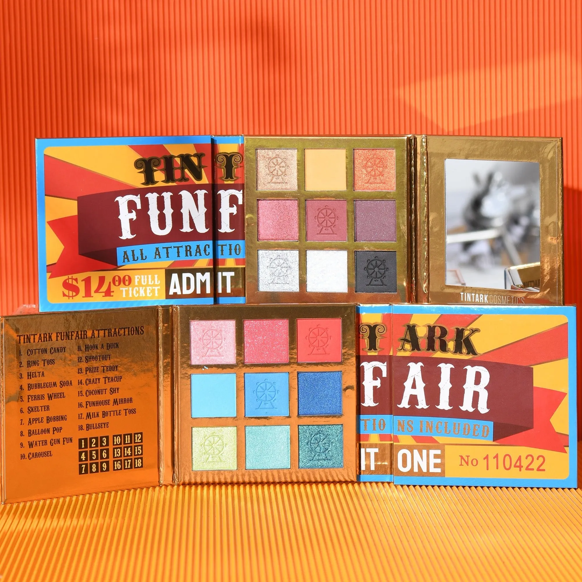 Funfair Eyeshadow Palette --Fun & Folding Series