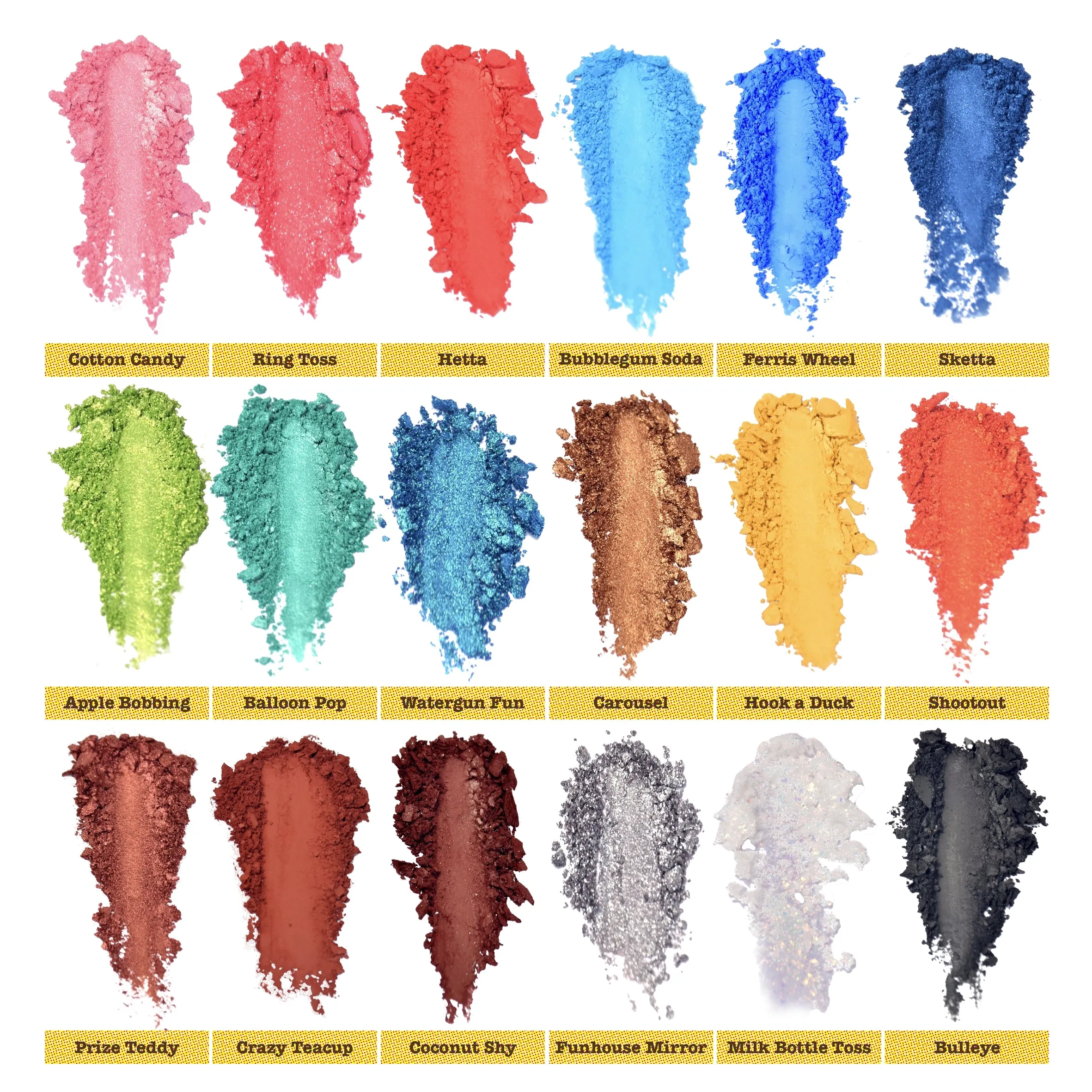 Funfair Eyeshadow Palette --Fun & Folding Series