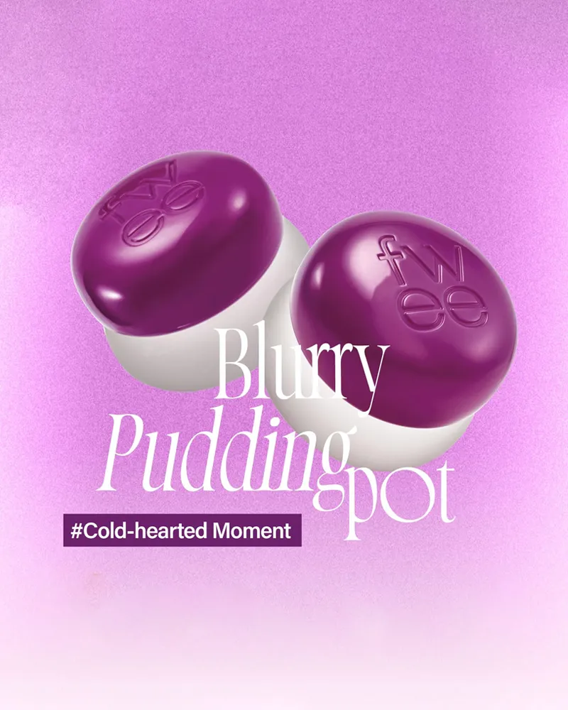 fwee Lip & Cheek Blurry Pudding Pot: Cold-Hearted Moment