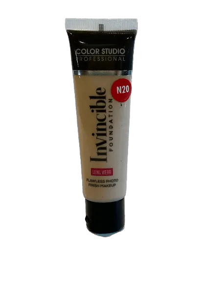 INVINCIBLE FOUNDATION SHADE IVORY -N20- FLAWLESS PHOTO FINISH MAKEUP