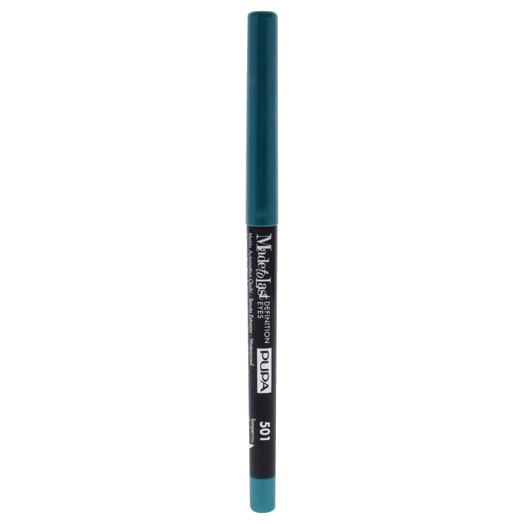 Made To Last Definition Eyes - 501 Magnetic Green by Pupa Milano for Women - 0.012 oz Eye Pencil