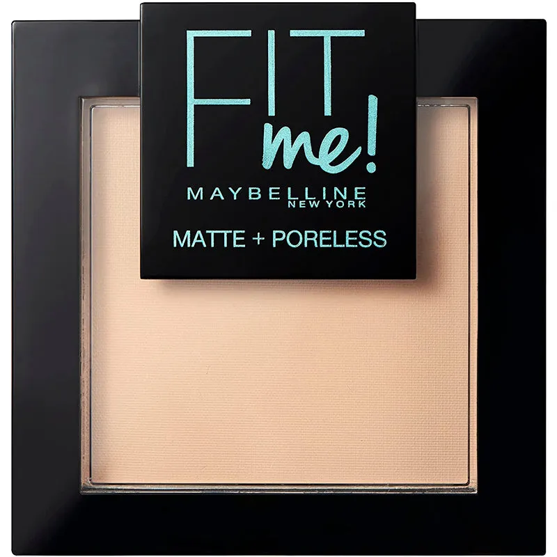 Maybelline Fit Me Matte   Poreless Powder 110 Porcelain 9G