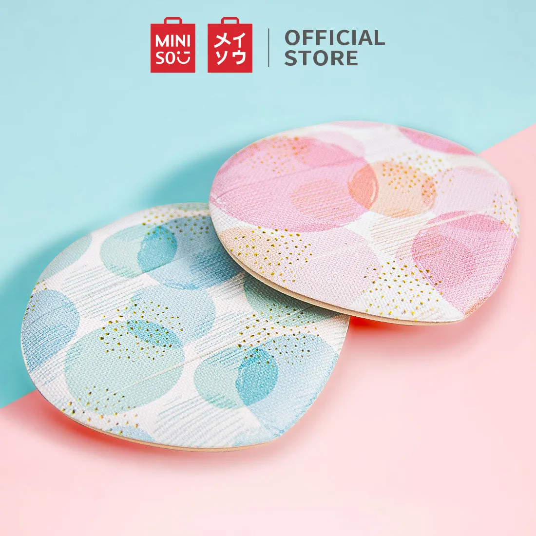 MINISO Glacier Series - Droplet Cushion Puff (2 Pack)