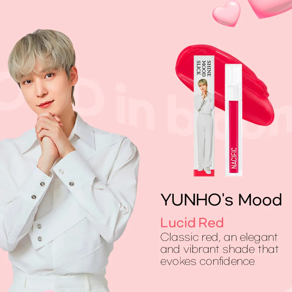 Nacific x ATEEZ Special Collaboration Mood In Bloom Shine Mood Slick Lip Tint Set