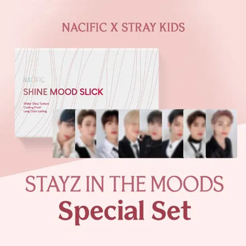 Nacific x Stray Kids Shine Mood Slick Lip Tints Set STAYZ IN THE MOODS