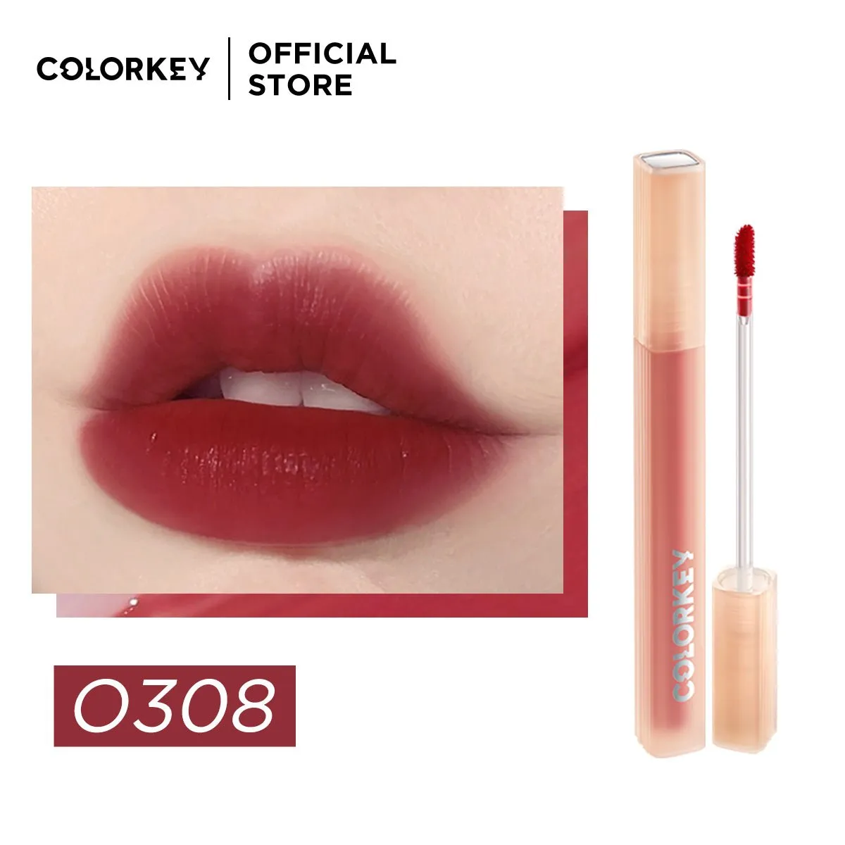 Soft Matte Water Tint O308 Orange