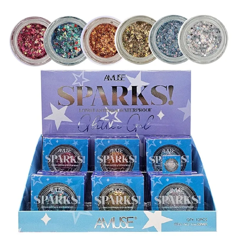 Sparks Glitter Gel (12 units)