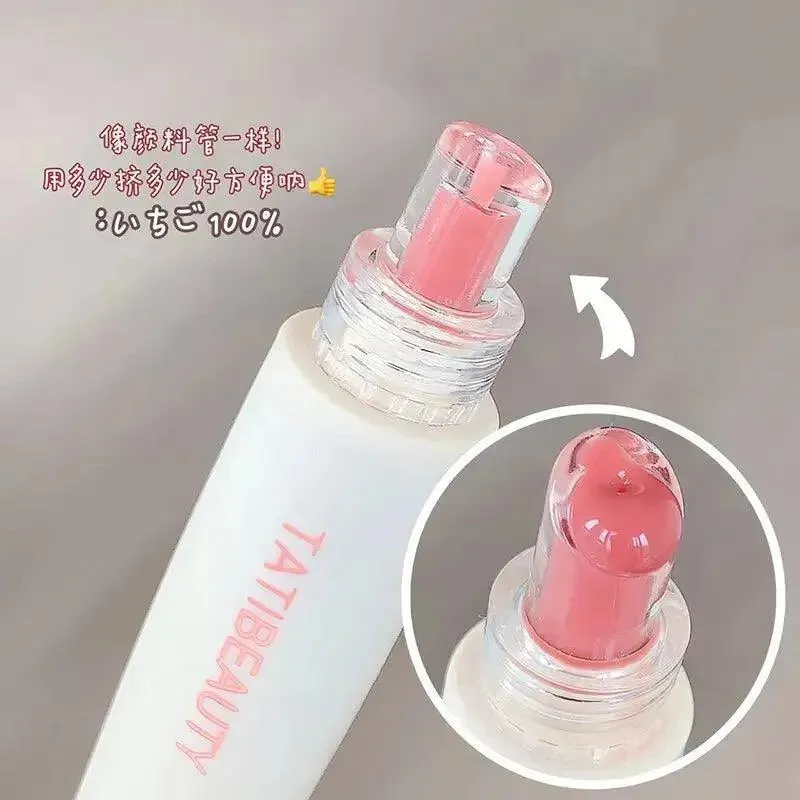 TATIBEAUTY Hydrating Lip Jelly Essence - Tender Pink Lip Gloss and Lipstick