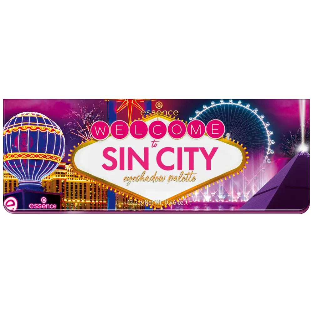 welcome to SIN CITY eyeshadow palette